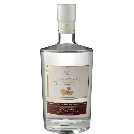 Longueteau , Rhum Blanc, Parcelle n°11 - 55% (70cl)