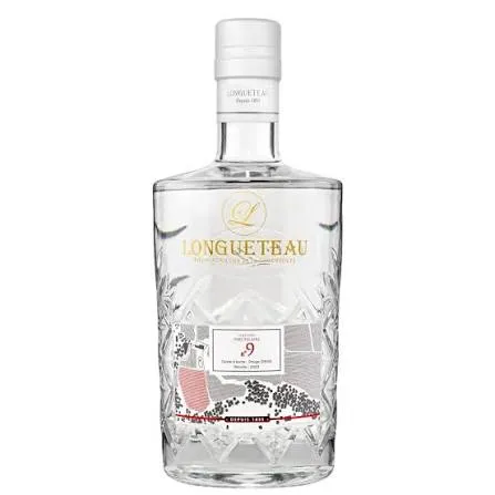 Longueteau , Rhum Blanc, Parcelle n°9 - 55% (70cl)