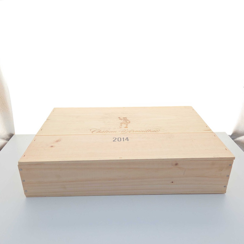 Château d'Armailhac Caisse Bois 6 x 75cl 2014 450cl