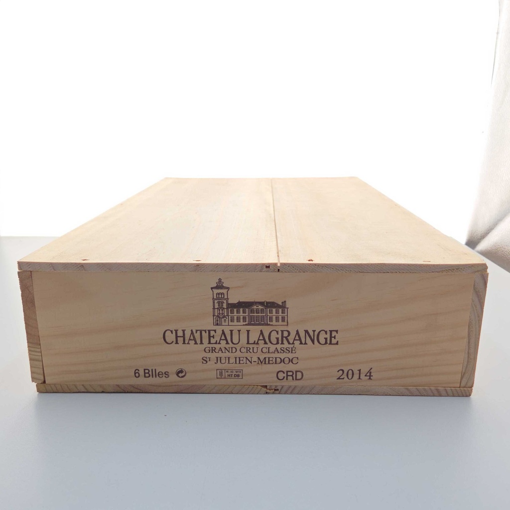 Chateau Lagrange Caisse Bois 6 x 75cl 2014 450cl