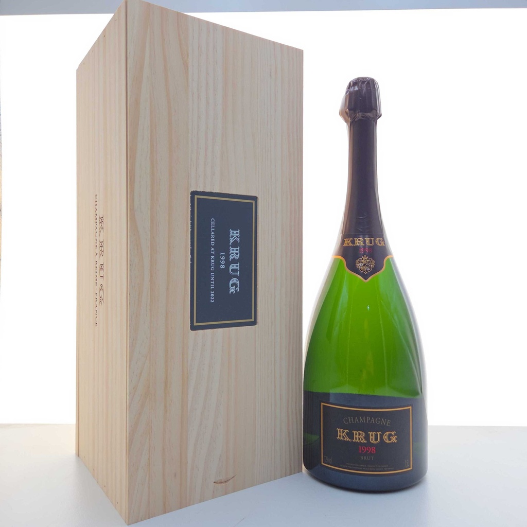 Krug Vintage Coffret Late Release 2022 Krug 1998 150cl