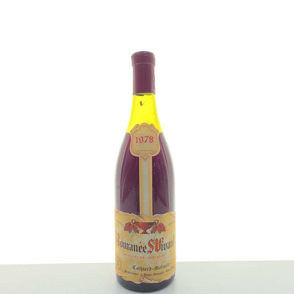 Clos de Vougeot Cathiard-Molinier 1978