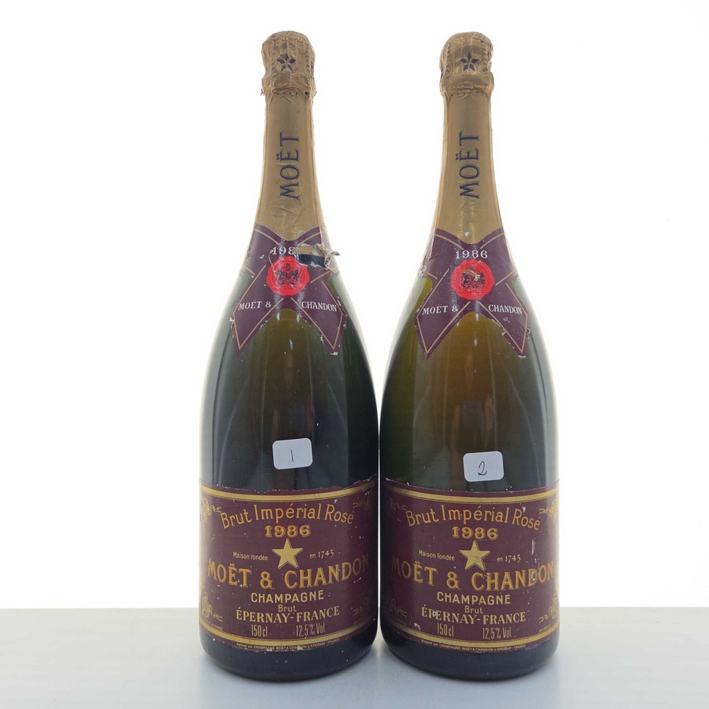 Brut Impérial Rosé Moet et Chandon 1986 150cl