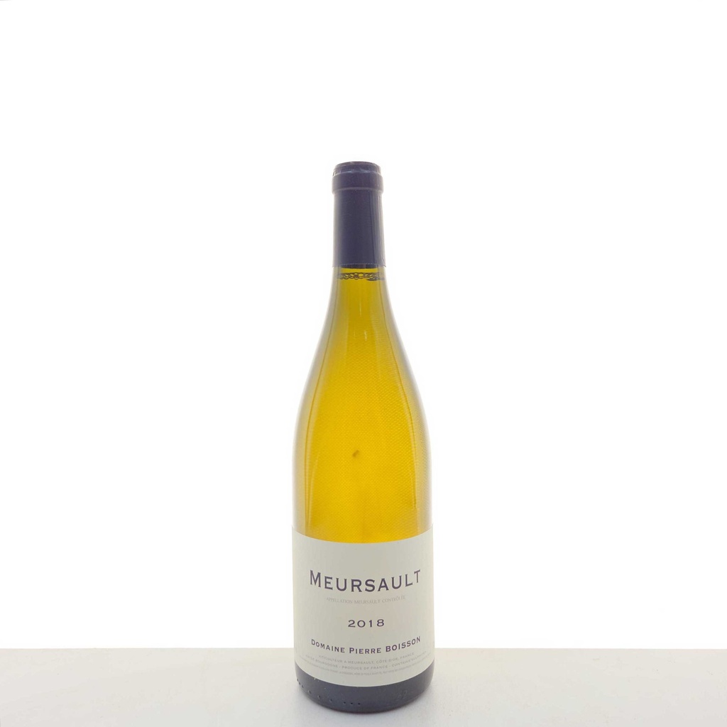Meursault Blanc Domaine Pierre Boisson 2018