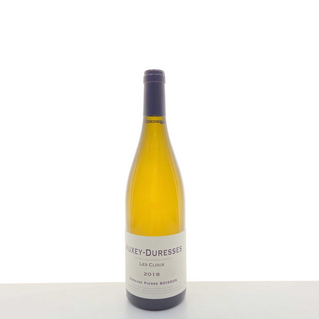 Auxey-Duresses Blanc Les Cloux Domaine Pierre Boisson 2018