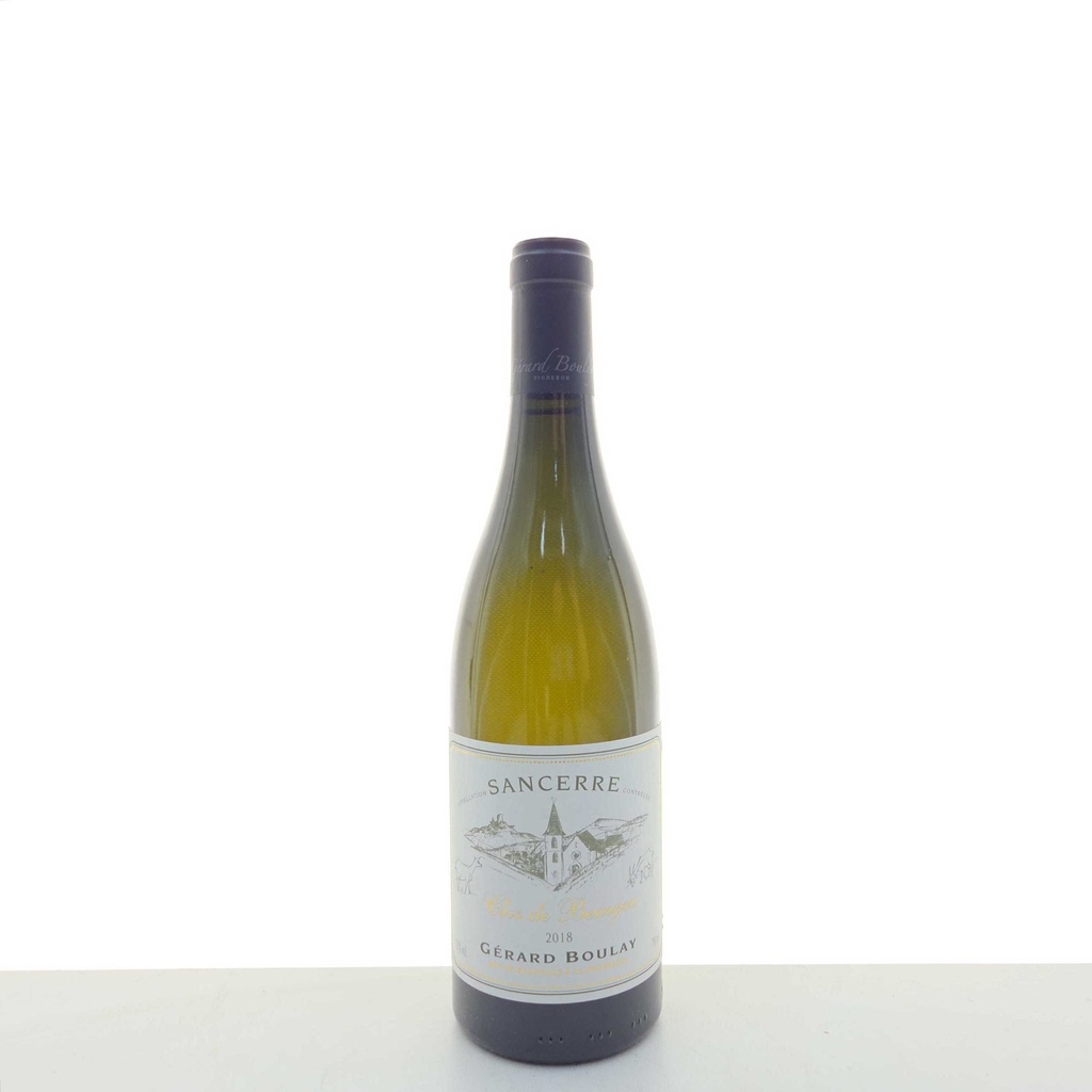 Clos de Beaujeu Blanc Domaine Gerard Boulay 2018