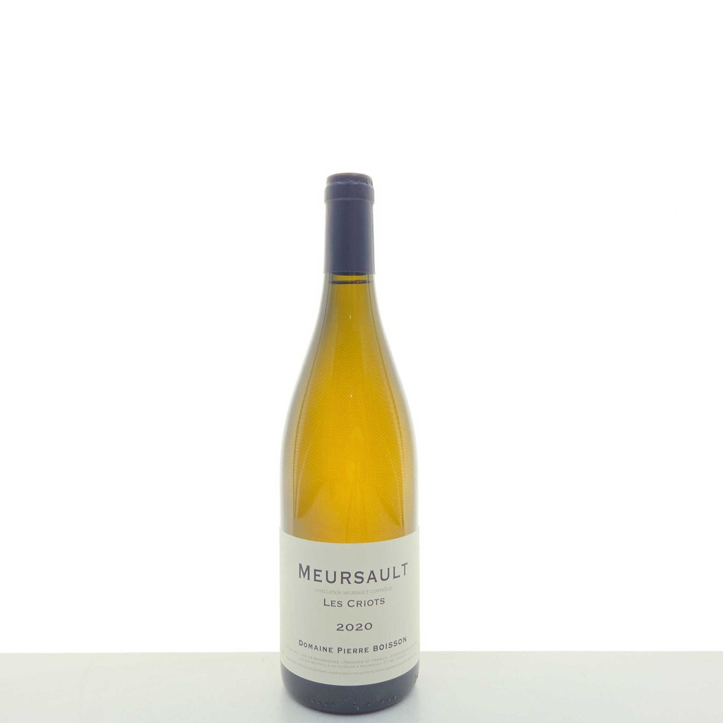 Les Criots Domaine Pierre Boisson 2020