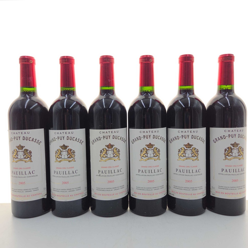 Château Grand Puy Ducasse Caisse Bois 6 x 75cl 2005 450cl