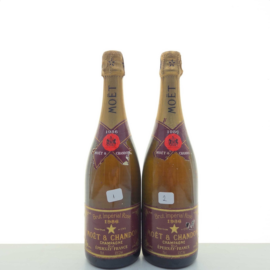 Brut Impérial Rosé Moet et Chandon 1986