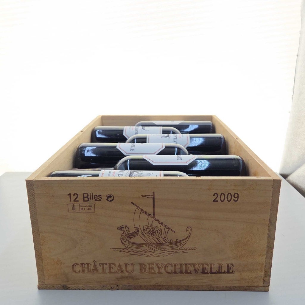 Château Beychevelle Caisse Bois 12 x 75cl 2009 900cl
