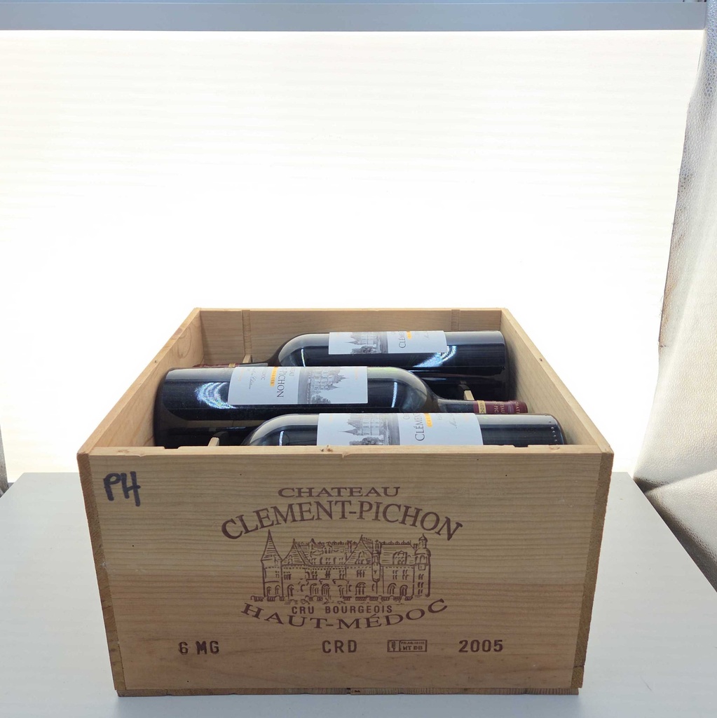 Château Clement Pichon Caisse Bois 6 x 150cl 900cl