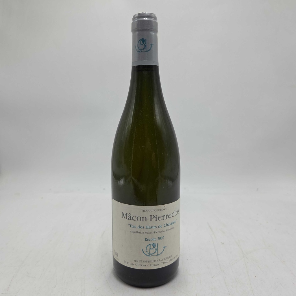 Guffens-Heynen Pouilly-Fuisse Tris des Hauts de Chavigne 2007