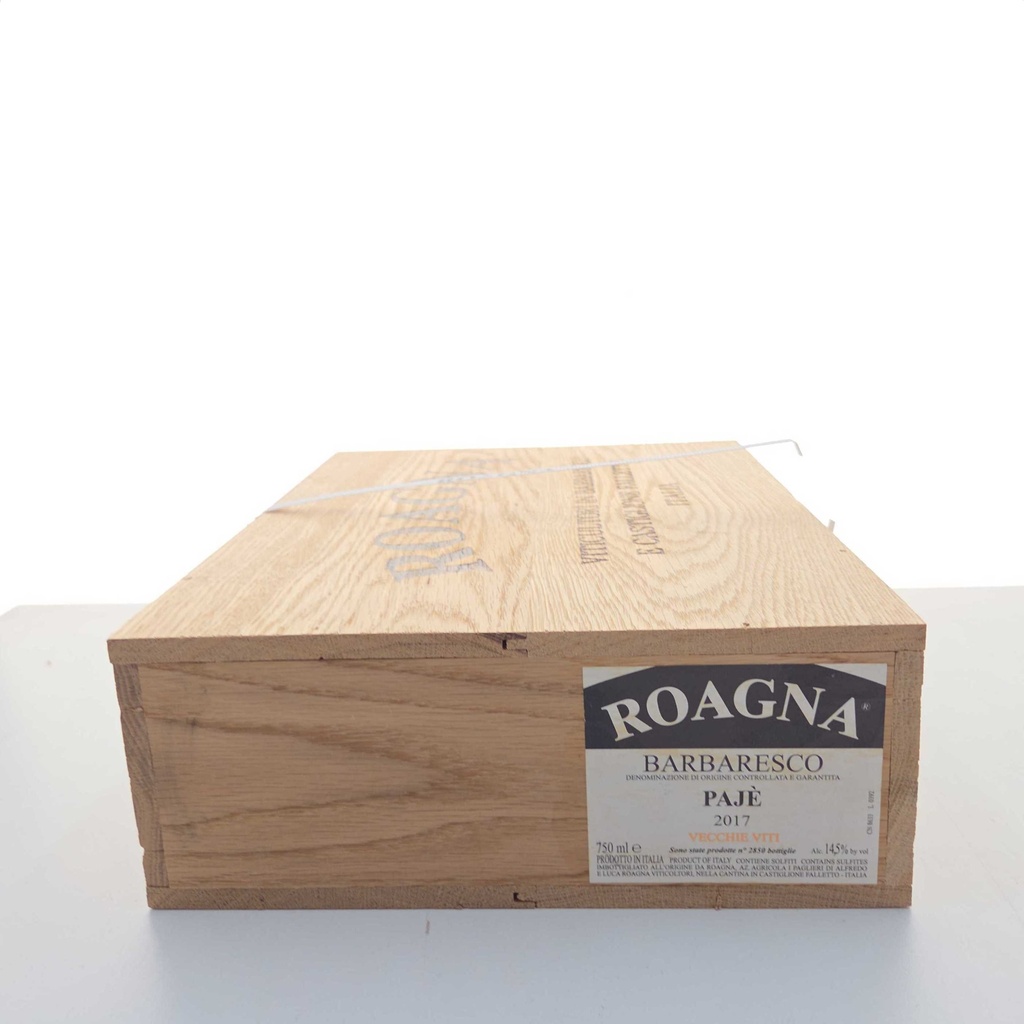 Barbaresco Paje Vecchie Viti Roagna 2017