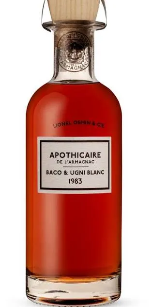 L'Apothicaire Bas Armagnac baco  ugni blanc 1983 (49,50%) 10L Dame Jeanne 