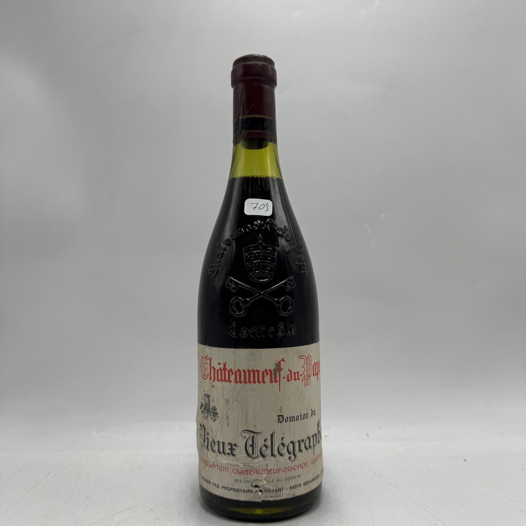 Domaine du Vieux Télégraphe Châteauneuf-du-Pape La Crau 70's