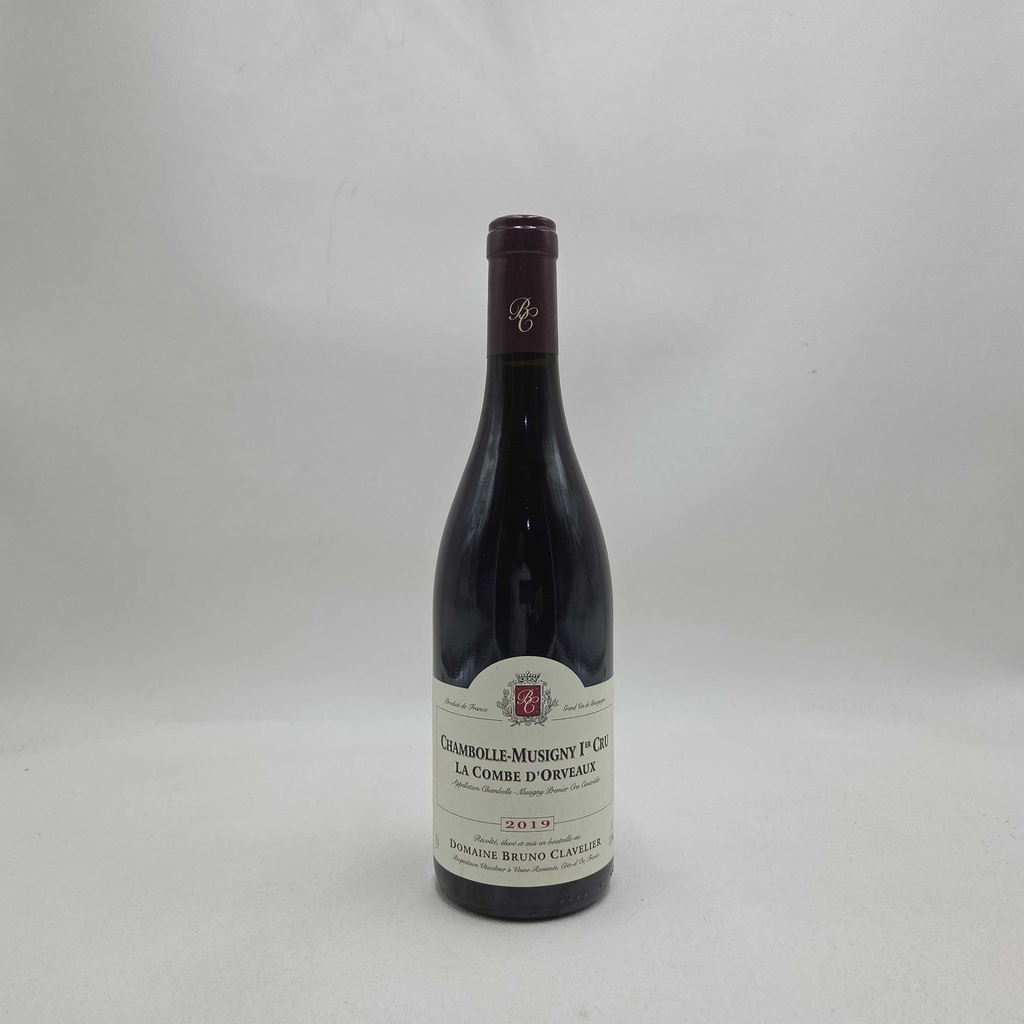 La Combe d'Orveaux Domaine Bruno Clavelier 2019