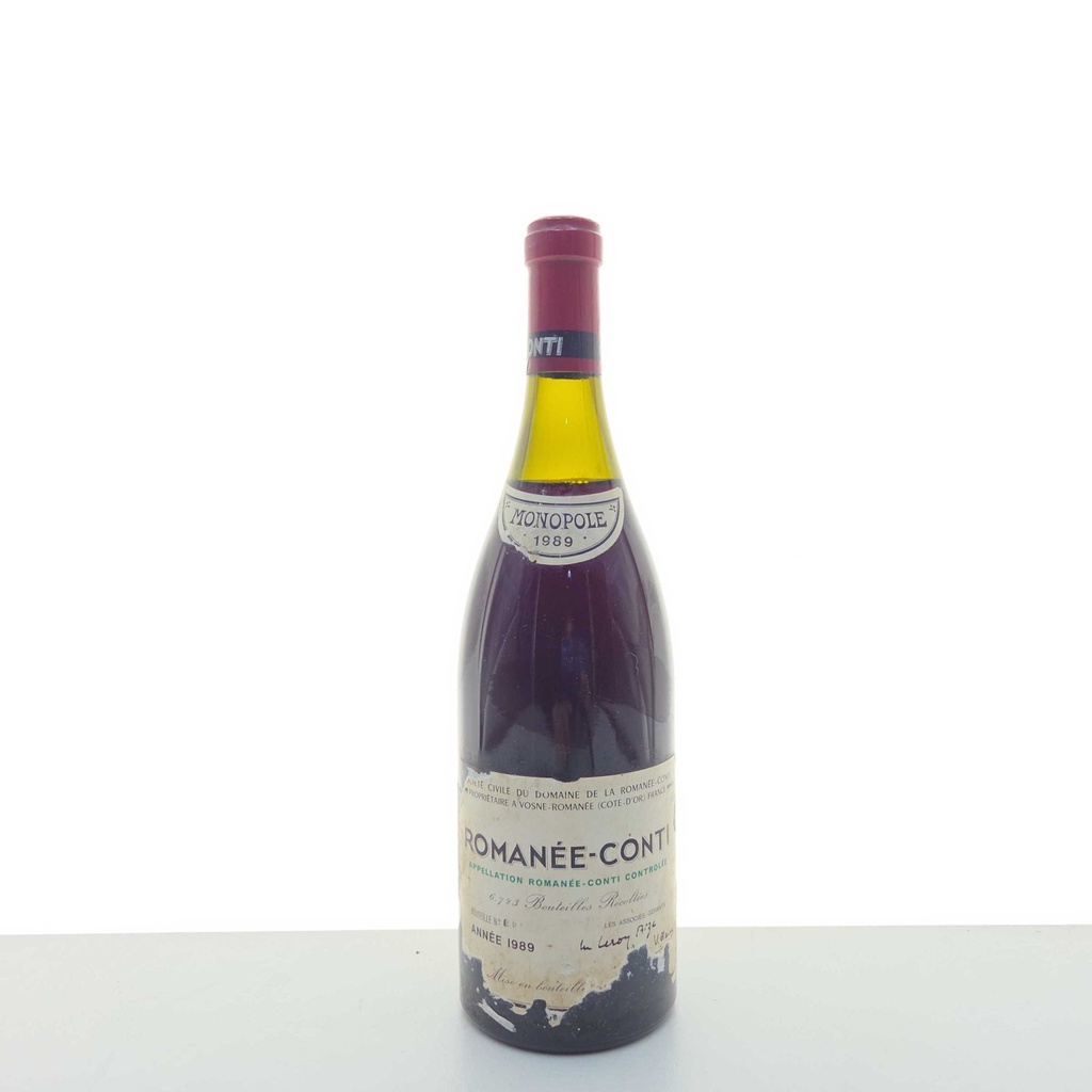 Romanée Conti ETLA Domaine de la Romanée-Conti 1989